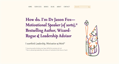 Desktop Screenshot of drjasonfox.com